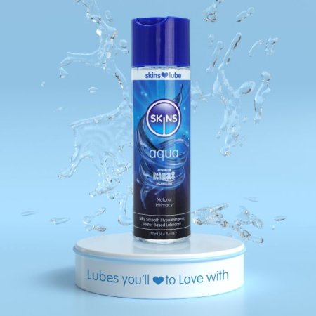 (image for) Skins Aqua Water Based Lubricant 4.4oz