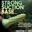 (image for) Stegosaurus Spiky Reptile Silicone Dildo