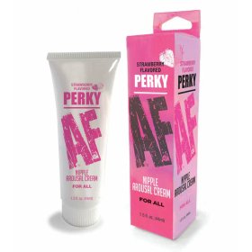 PERKY AF, NIPPLE AROUSAL CREAM, STRAWBERRY 1.5OZ