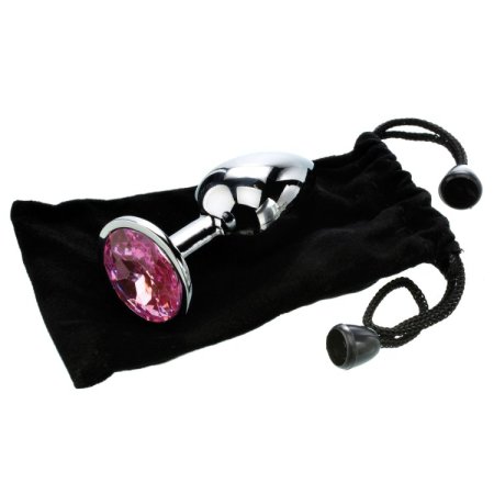 (image for) Adam & Eve Pink Gem Anal Plug Medium