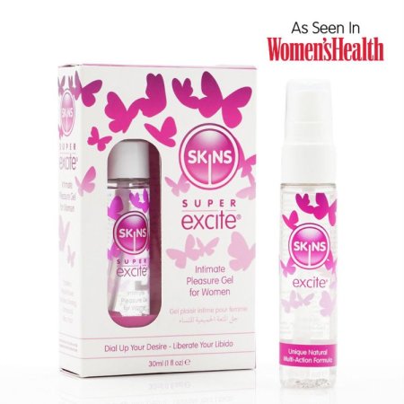 (image for) Skins Super Excite Clitoral Gel 1oz/30ml