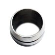 (image for) Stainless Steel Round Cock Ring 45mm by 45mm