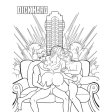 (image for) Porn Parody Colouring Book