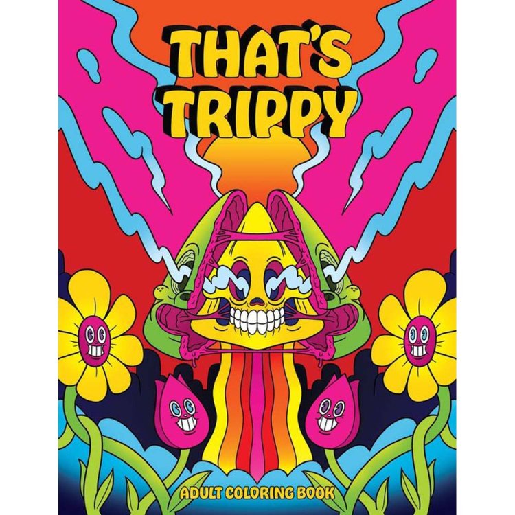 (image for) That’s Trippy Colouring Book