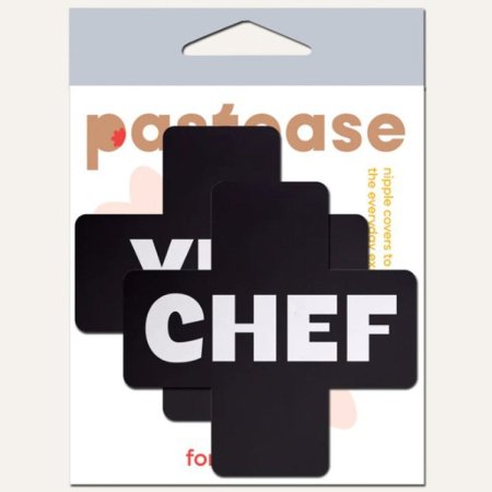 (image for) Black & White Yes Chef Pasties by JennaJean8