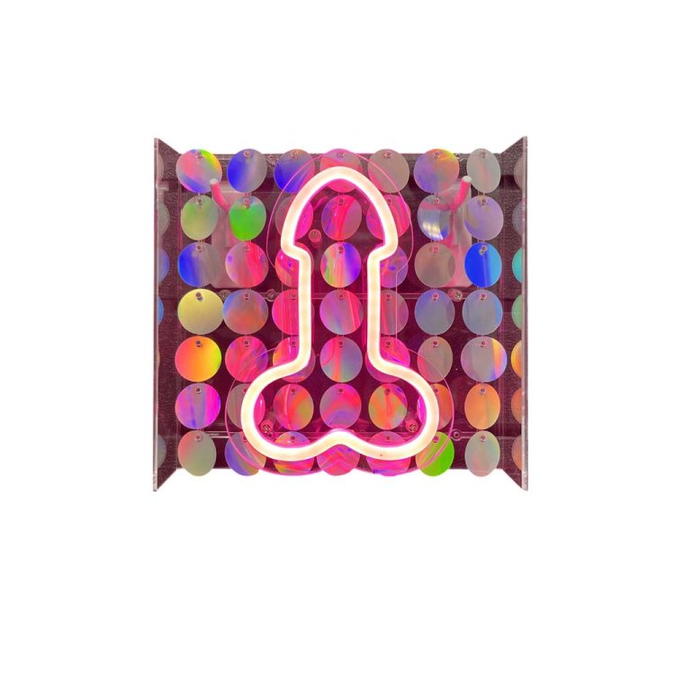 (image for) Glitterati Neon Penis Light up Sign