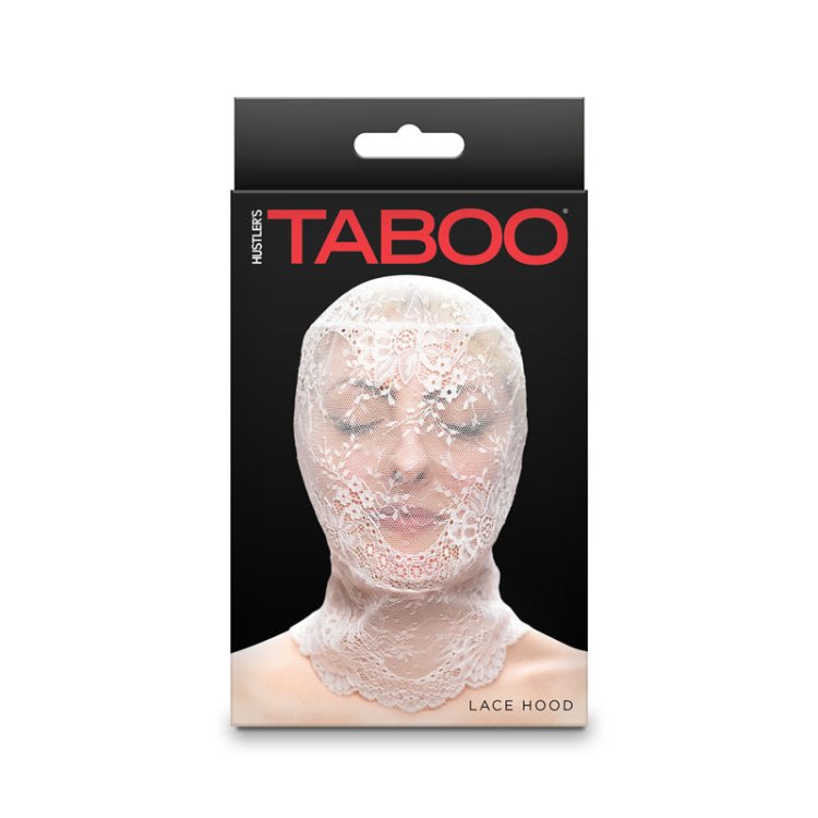 (image for) Hustler Taboo - Lace Hood - White