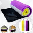 (image for) Non-Binary Polar Fleece Blanket 50"x60"