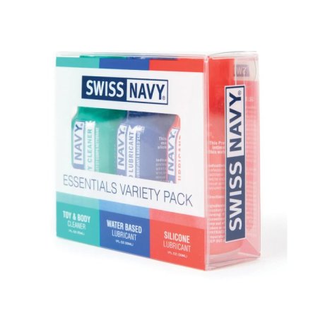 (image for) Swiss Navy Essentials Variety Pack 3x1oz