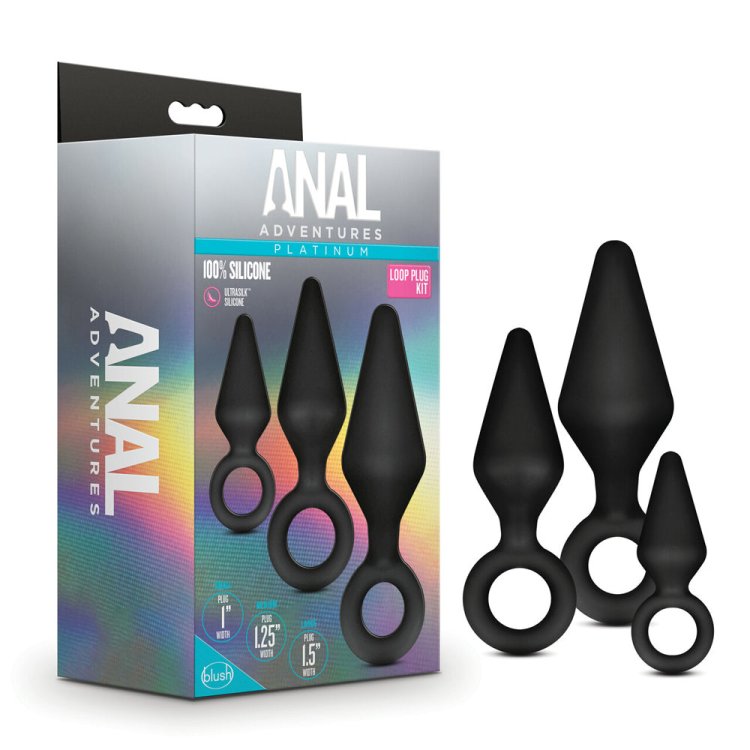 (image for) Anal Adventure - Silicone Loop Plug Kit