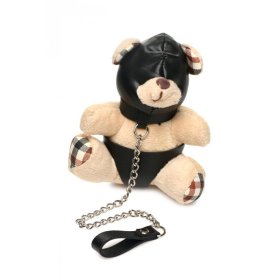 Hooded Bondage Teddy Bear Keychain Hooded Bondage Teddy Bear Keychain
