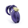 (image for) CB-6000S Cock Cage Chastity Kit - Purple Glitter