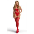 (image for) Karla Bodysuit Set - Red