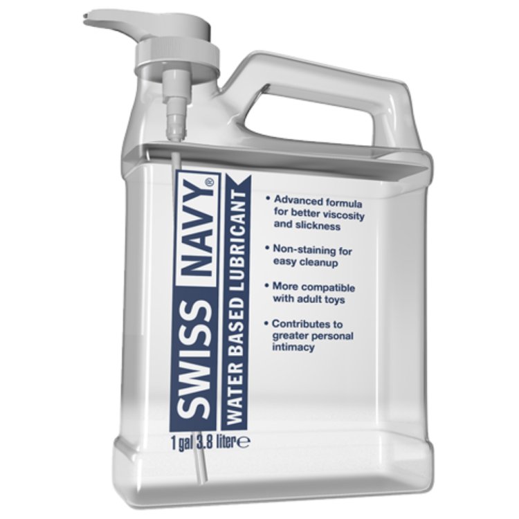 (image for) Swiss Navy Water 1 Gallon/3.8 L