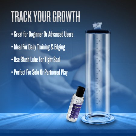 (image for) Performance - 9" x 2.5" Penis Pump Cylinder - Clear
