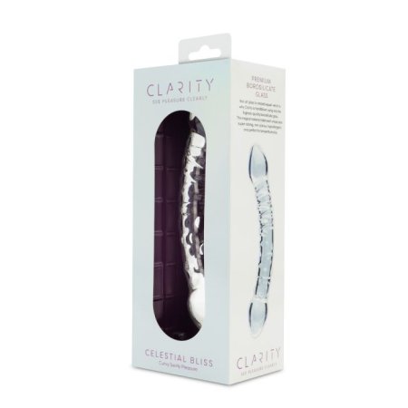 (image for) Clarity - Glass Dildo - Celestial Bliss