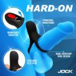 (image for) Hard-On Vibrating Silicone C-Ring w/ Clit Stim