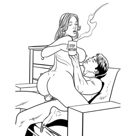 (image for) The MILF Porn Colouring Book *
