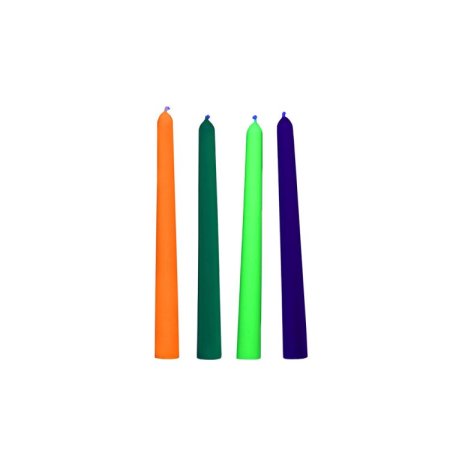 (image for) UV Blacklight Reactive Drip Candles 4pk