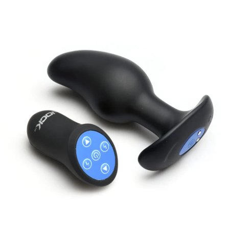 (image for) Volt E-Stim Curved Prostate Plug w remote