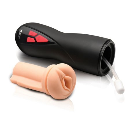 (image for) JOCK Advanced Banger! Sucking & Vibrating Pussy Masturbator