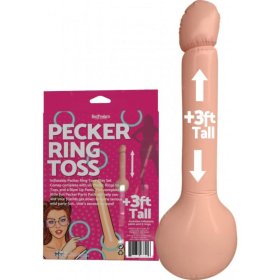 Pecker Ring Toss Inflatable Game 3' tall Pecker Ring Toss Inflatable Game 3' tall