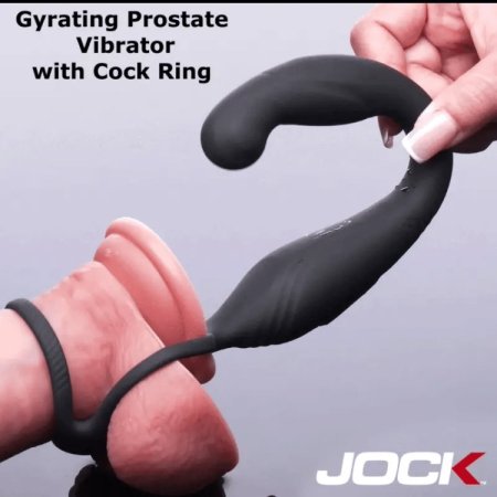 (image for) Axis Gyrating Prostate Vibrator with C-Ring w/ remote