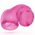 (image for) AIRLOCK, air-lite vented chastity, PINK ICE