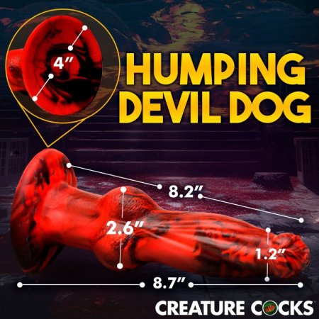 (image for) Hell Wolf Thrusting & Vibrating Silicone