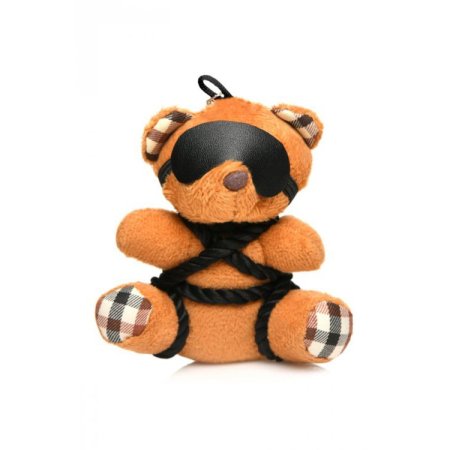 (image for) Rope Bondage Teddy Bear Keychain