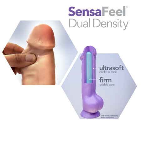 (image for) Au Naturel - 7" Sensa Feel Dildo - Beige