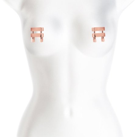 (image for) Bound Nipple Clamps - V1 - Rose Gold