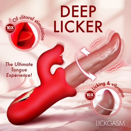 (image for) Deep Licker Licking Tongue Vibrator
