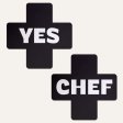 (image for) Black & White Yes Chef Pasties by JennaJean8