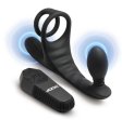 (image for) Triple Rush Vibrating C-Ring & Anal Plug w/ Remote