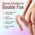 (image for) Dr. Skin Plus 16.5” Posable Double Dong