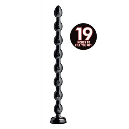 (image for) Hosed 19" Beaded Anal Snake