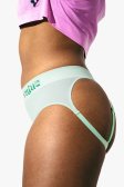 (image for) Womens Medium - JockVStrap Rib Briefs - Mint