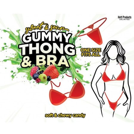 (image for) Sweet & Sour Gummy Thong & Bra