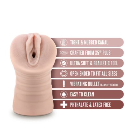 (image for) EnLust Ayumi - Vibrating Stroker - Beige