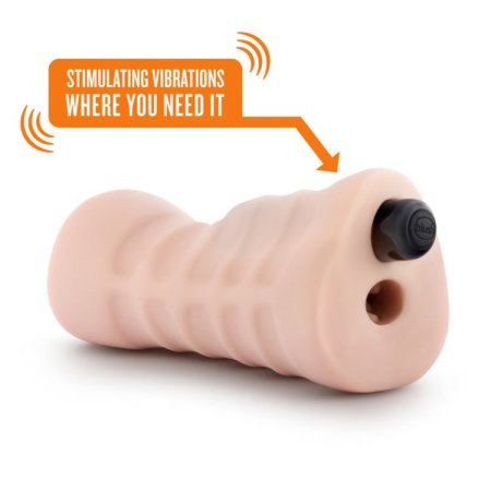 (image for) EnLust Ayumi - Vibrating Stroker - Beige