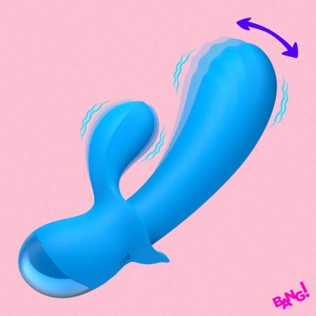 (image for) Flexible Thick Silicone Rabbit Vibrator