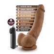 (image for) Coverboy - The Boxer - 9" Vibrating Realistic Cock - Mocha