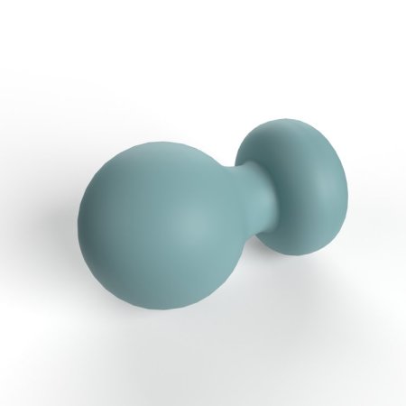 (image for) Screaming O Cuties Palmy Palm Vibrator - Powder Blue