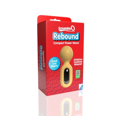 (image for) Screaming O Rebound Compact Power Wand - Bumblee Yellow