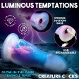 (image for) Cocktopus Deluxe Glow-in-the-Dark Vibrating Silicone Dildo w/ Remote