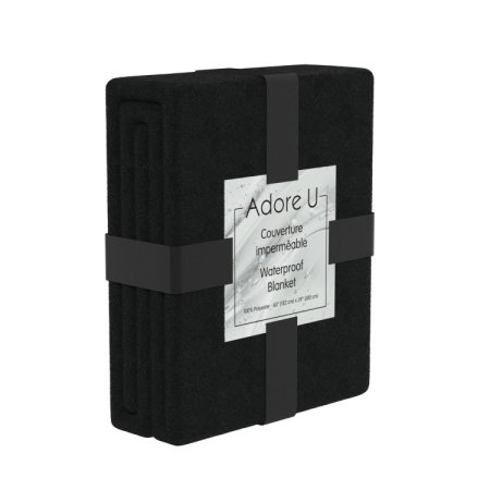 (image for) Adore U - Waterproof Blanket - Black