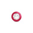 (image for) RUBY Ombre - MEDIUM Cheeky Charms Eluxe Vibrating Plug With Remote - Clear Gem