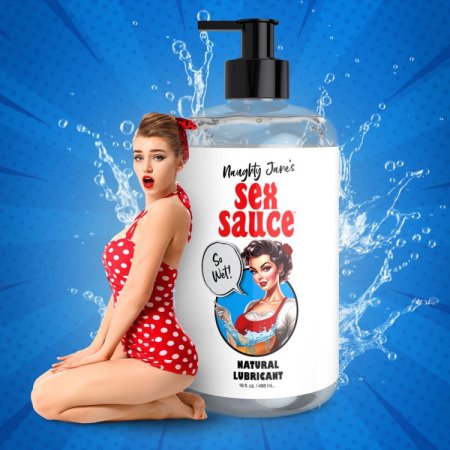 (image for) Naughty Janes Sex Sauce Natural Lube 16oz