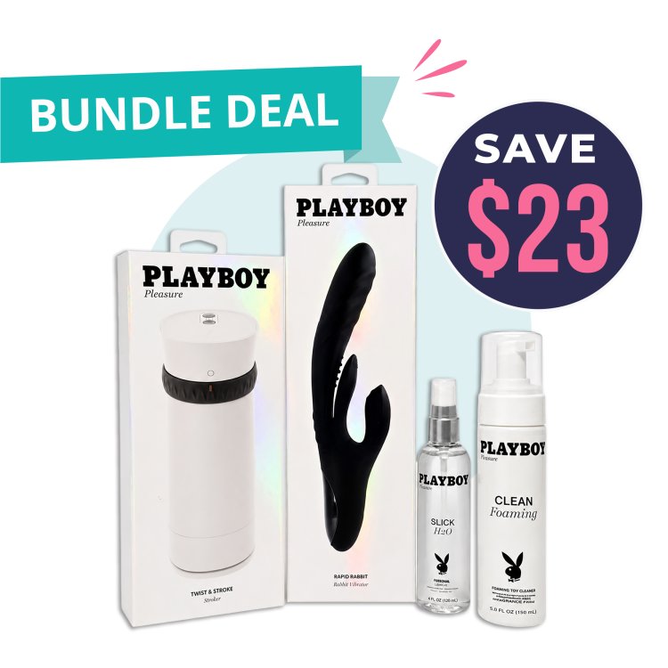 (image for) Playboy Twist & Stroke + Rapid Rabbit Value Bundle